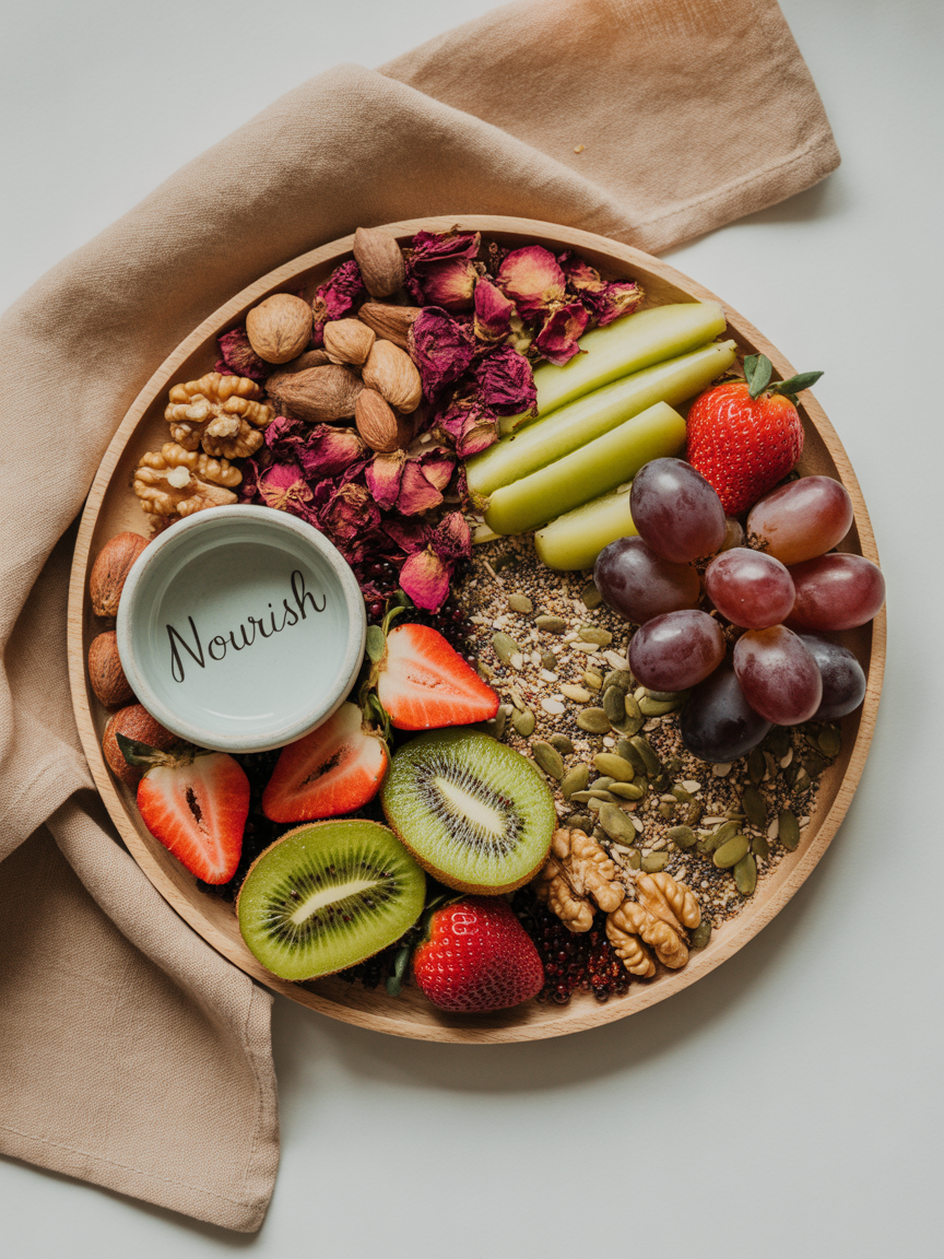 Bol de nourriture colorée et nutritive